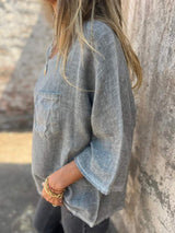 Naomi© - Luchtig, katoenen shirt voor de zomer - Azora