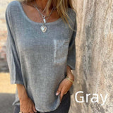 Naomi© - Luchtig, katoenen shirt voor de zomer - Azora