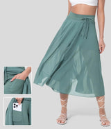 Sorella™ - De Elegante & Luchtige Maxi Rok - Azora
