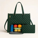 VelvaCarry™ - Alt - i - én taske til arbejde, frokost og laptop - Azora